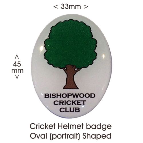 Helmet Badge Oval [Portrait]